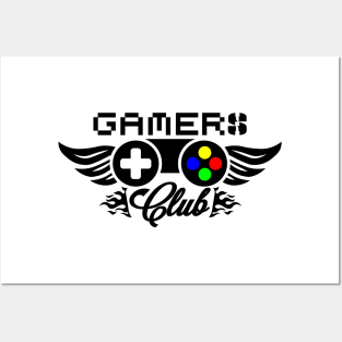 Gamer Club Posters and Art